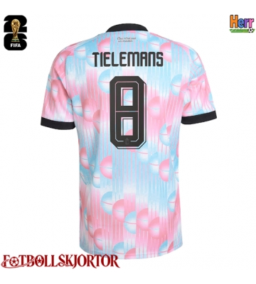 Belgien Youri Tielemans #8 Bortatröja VM 2026 Kortärmad
